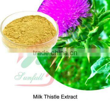 super Milk thistle extract 80% silymarin in bulk