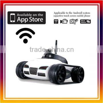 RC Tank with Camera, WIFI Control RC Tank, Mini WIFI IPhone Control Tank Real Time Transmission