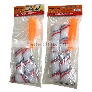 5pcs4" 10CM Mini Sponge Paint Roller Brush Set Supermarket Sells Painting Kits Roller Brush Set photo-3