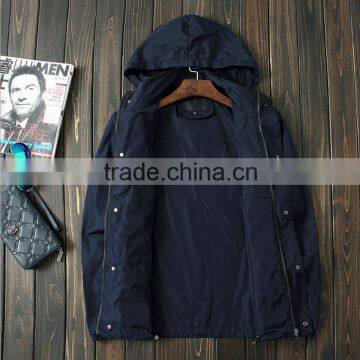 OEM fashion Men casual jacket cotton canvas quilted cargo jacket