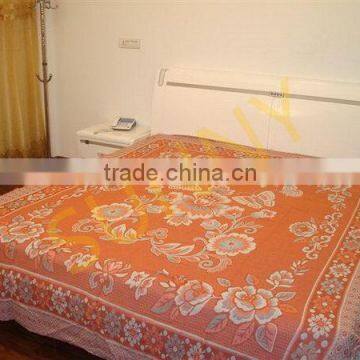 2015 New Hot Fashion Hotsell Complex Grid Pattern Thread Blanket photo-2