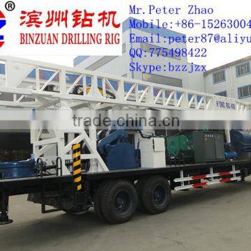 Perfect!! 600m trailer drilling rig (long tower)