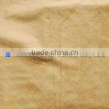 Plain Dyeing Suede Fabric for Bag