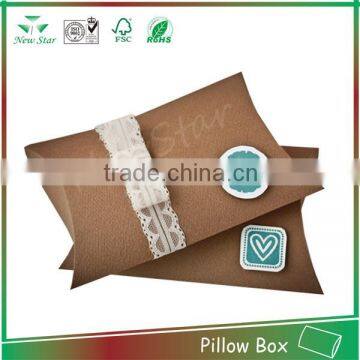 wholesale kraft gift paper pacakging pillow box