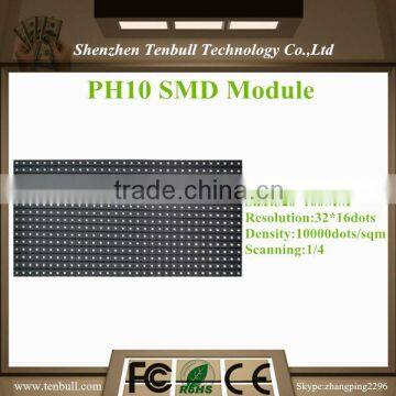 p10 indoor smd 3528 full color led display panel