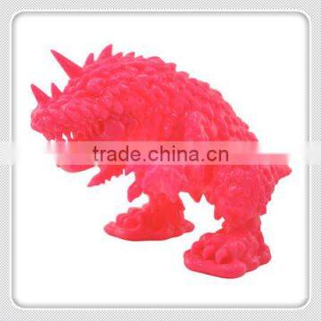 OEM cartoon action figure in china Pink ferrite Kaiju Instinctoy Vincent Liquid japan production for kids