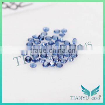 Wholesale Loose Artificial gems stone #A1582 Round Brilliant Cut Nano Sital Gems for Jewellery Price