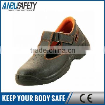 black sandal with safety toe