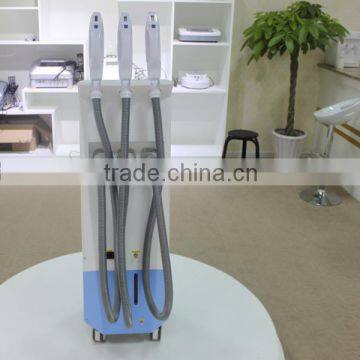 Optical Glass Photo Facial Machine IPL Machines Pain Free 100V-240V / Multi Function IPL Beauty Equipment Painless