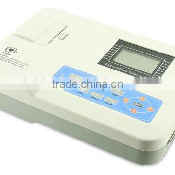 CE& FDA Approved 1-channel Electrocardiograph ECG EKG Machine photo-2