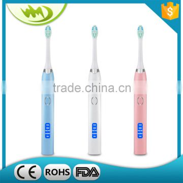 W-10 High Quality Magnetic Suspension Oscillation Professional Electric Toothbrush with Brush Heads