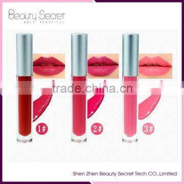 Waterproof cosmetic matte liquid lipstick with your logo lipgloss