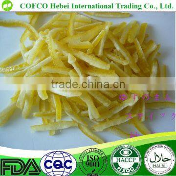 High quality dried pomelo strip snack