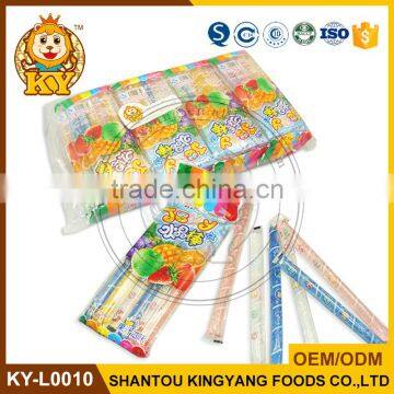 Bag Packing Assorted Fruit Jelly Stick Supplier In China
