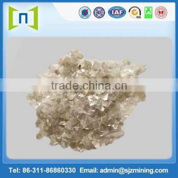 3-5mm coarse grade muscovite mica flakes bulk