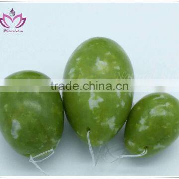 only polished helu jade eggs for kegel exercise jade yoni eggs