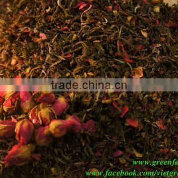 Vietnamese Shan green tea rose infused