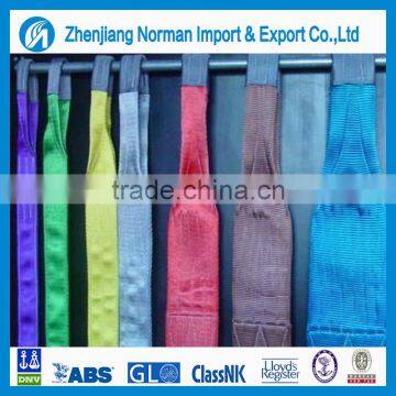 Polyester webbing sling belt