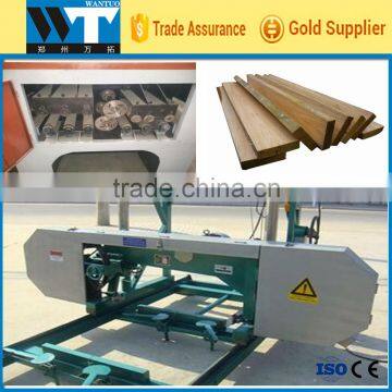 China gold supplier Portable Horizontal band saw for logs,wood cutting band saw