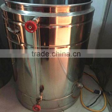 stainless steel honey tank with heater