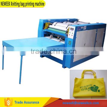 NEWEEK made in china commercial used small automatic knitting bag printing machine