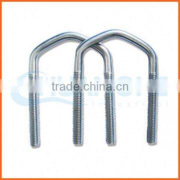 Customized wholesale quality m12 galvanized u bolt