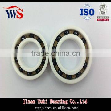 Si3N4 Balls PEEK Cage ZrO2 Rings 6205 ZrO2 Full Ceramic Bearing photo-3