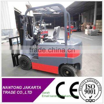 2.5 ton electric forklift truck CE approved with battery AC motor