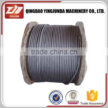 Steel Wire Rope Hop Dip Galvanized Steel Wire Rope 116mm