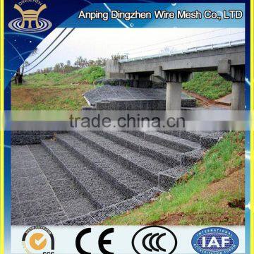 Hot dipped galvanized gabion box / welded gabion / gabion baskets credit insurance