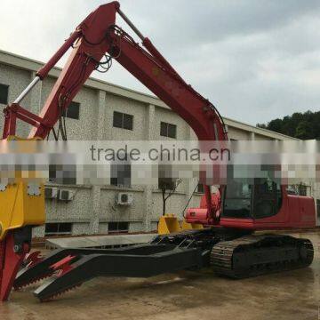 Excavator mounted Scrap Automobiles Breaker