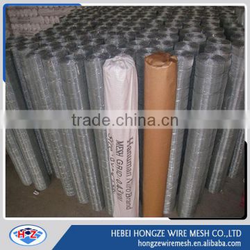 Factory price galvanized square wire mesh /woven wire mesh