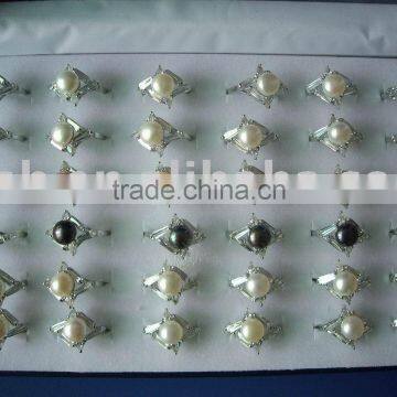 Pearl Ring/freshwater Pearl Jewelry