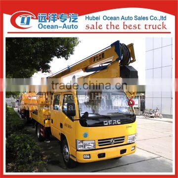 Double Cab 14-16m Telescopic High-altitude Working Truck photo-5