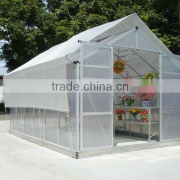 Innovational module best sell used greenhouses with 6mm polycarbonate