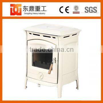 Multi Fuel Type Wooden Burning Stove/fireplace Heater HF905UCE Ivory White Colour photo-6