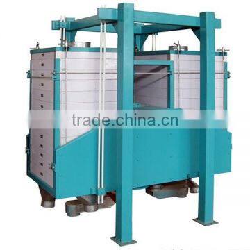 3TPH Vibrating Wheat Flour Siever Stainless Steel Sifter Industrial Electric Flour Mill Plansifter . Fsfg photo-4
