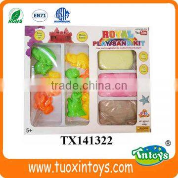 Eco-friendly Safe Kids DIY Play Sand Plastic Molding Intelligent Toys photo-2