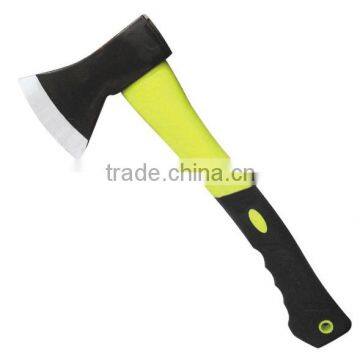 fiberglass short handle camping axe with plastic