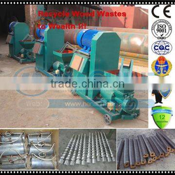 easy operate wood sawdust briquette press machine with CE approved