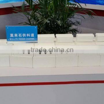 Refractory Zircon 333 Tubes, Spouts,orifice,plungers for Glass Furnace Feeder Channels photo-6