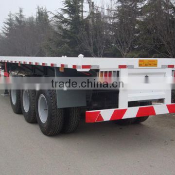 China Manufacturer 40ft Flatbed New Trailer 3 Axles