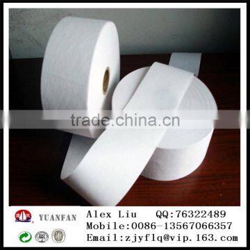 short width pp spunbond non woven fabric used for Masks, surgical tape, non-woven cap, non-woven shoe covers and other products