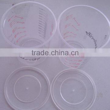 Plastic Calibrated Paint Mixing Cup photo-5