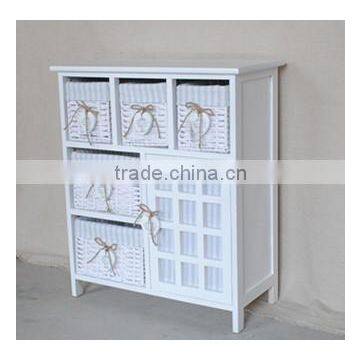 2014 Antique FSCstorage Wooden Cabinet With Drawer for Living Room photo-5