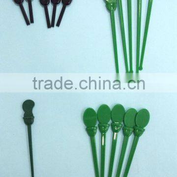 Plastic Swizzle Sticks, Round Head Cocktail Stirrer, Plastic Muddler photo-6
