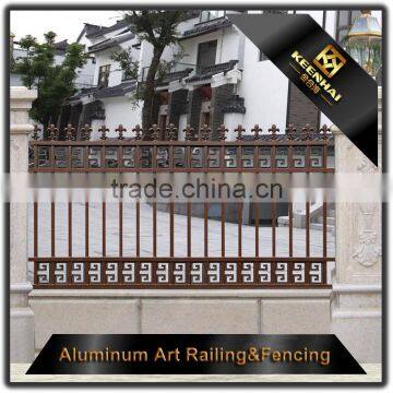 Powder Coated Cast Aluminum Decorative Villa Outdoor Fence Panels Garden