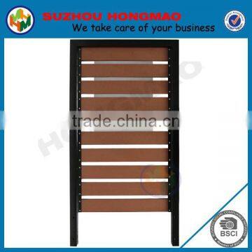 New Stainless Steel Letterbox With Wood-Plastic Composites Panel HPB164 photo-4