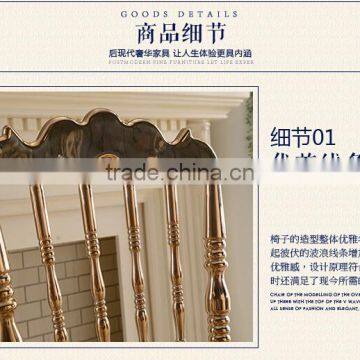 Quality Polished Titanium Golden Stainless Steel Luxury Modern Chiavari Chair LQ-SSC001T photo-4