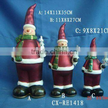 Xmas ceramic figurine